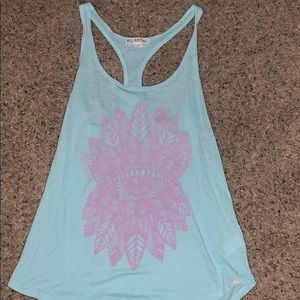 Racer back flowy blue/purple tank